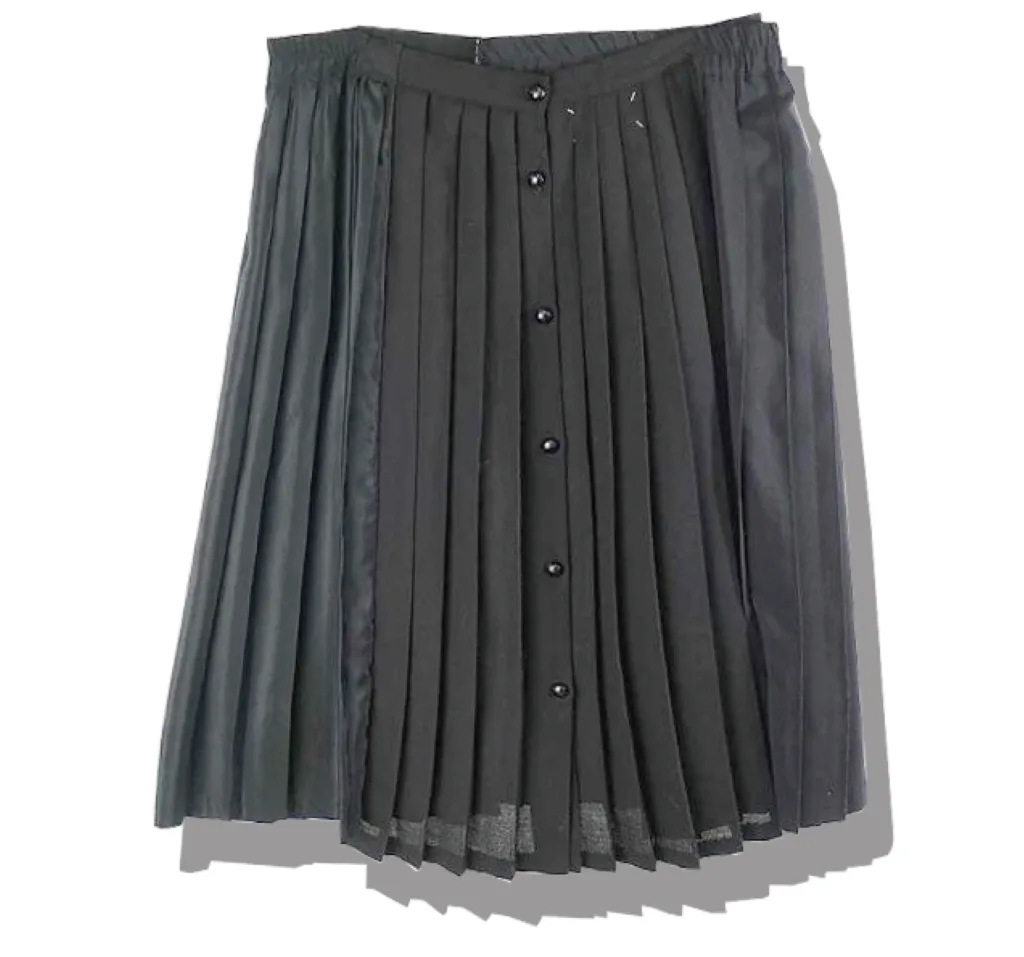 Maison Martin Margiela Line 0 Over Size Pleats skirt 2001SS Back