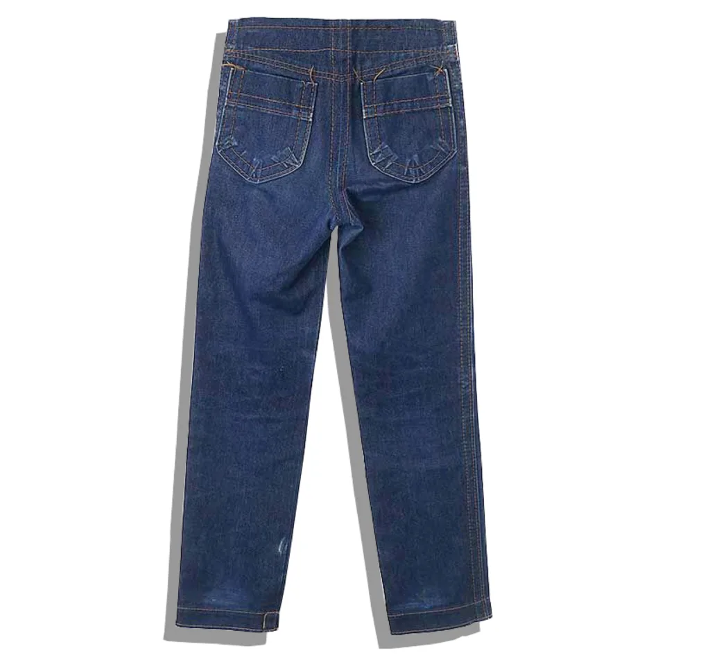Maison Martin Margiela zip denim Pants 1999SS Doll Back