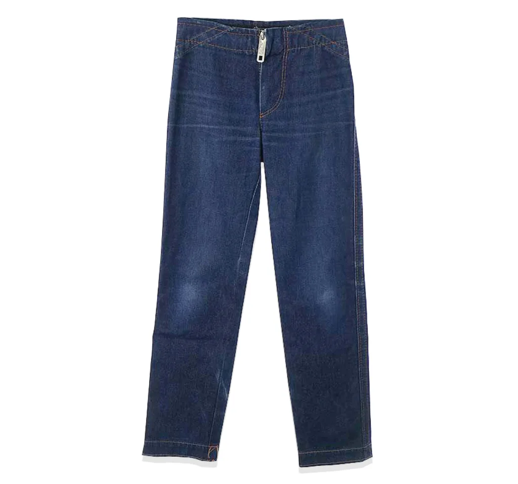 Maison Martin Margiela zip denim Pants 1999SS Doll Front